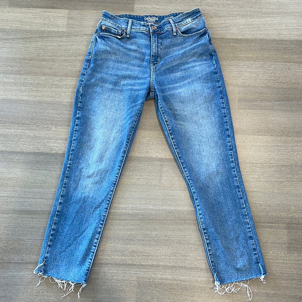Levi’s Denizen High-Rise Ankle Slim Jeans 8